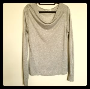 Forever 21 Scoop Neck Rhinestone Sweater